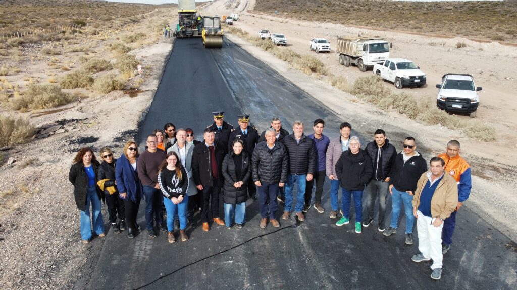 Ruta 5 pavimentada Vaca Muerta